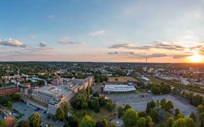 Alte Tengelmann-Zentrale Mülheim:Wer schon in der Parkstadt ist